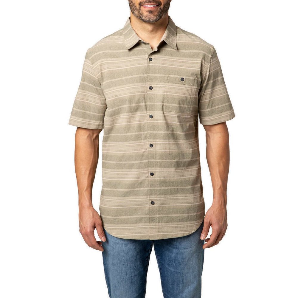 Voyager Men's Short Sleeve Woven Shirt Size Small